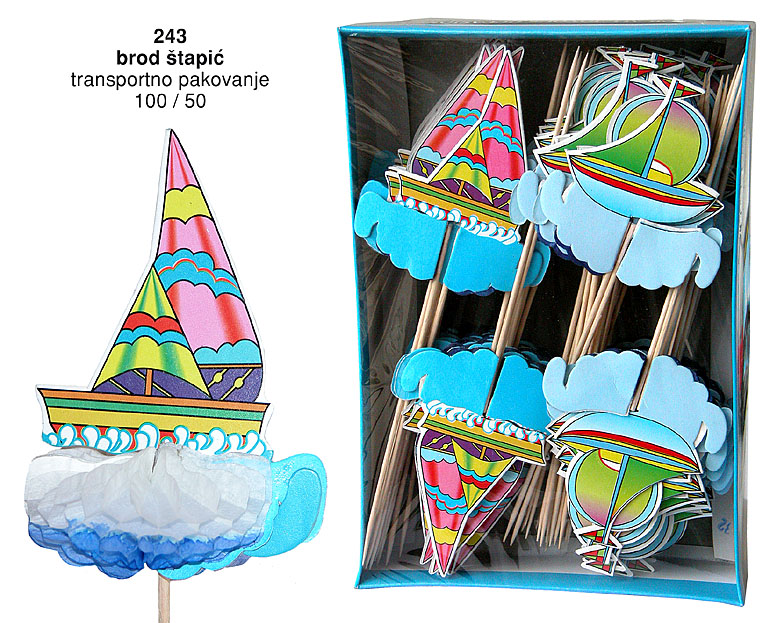 Bragio Plastics - Brod štapić