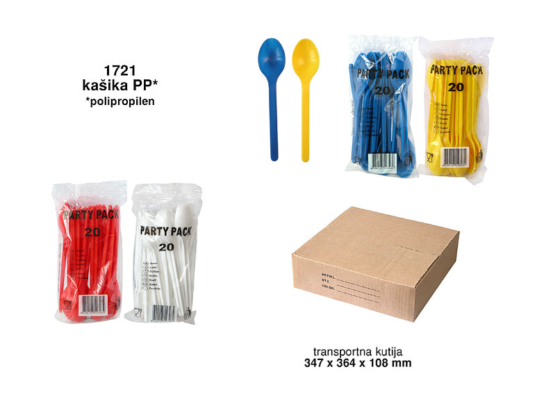 Bragio Plastics - Kašika pp (polipropilen)
