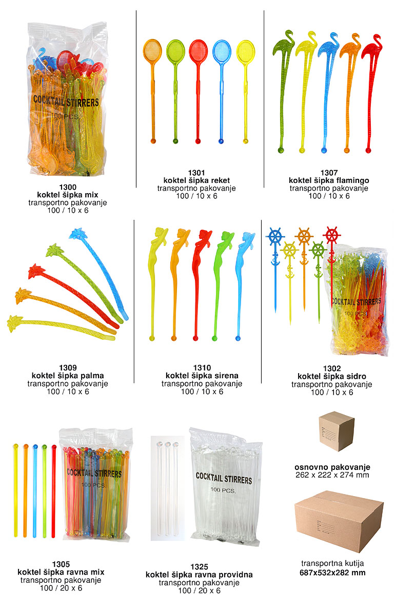 Bragio Plastics - Koktel šipka