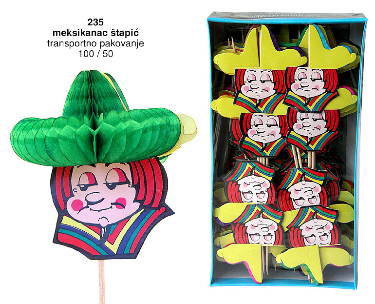 Bragio Plastics - Meksikanac štapić