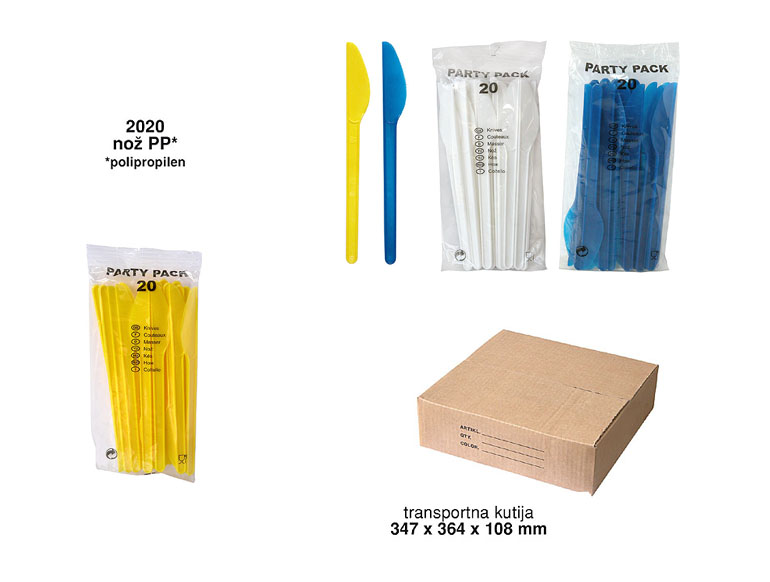 Bragio Plastics - Nož pp (polipropilen)