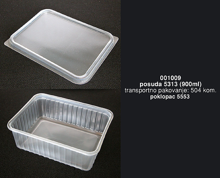 Bragio Plastics - Posuda 5313 (900ml)
