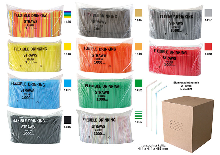 Bragio Plastics - Slamka zglobna mix